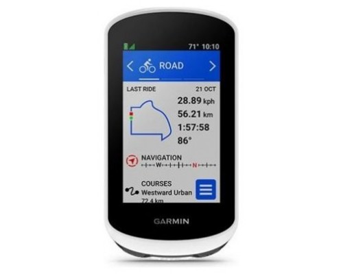Garmin Edge Explore 2 7,62 cm (3") Ciclocomputador inalÃ¡mbrico Negro, Blanco