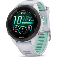 Garmin Forerunner 265S 2,79 cm (1.1") AMOLED 42 mm Digital 360 x 360 Pixeles Pantalla t&Atilde;&iexcl;ctil Negro, Blanco Wifi GPS (sat&Atilde;&copy;lite)