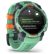 Garmin Instinct 3 AMOLED 3,05 cm (1.2") 45 mm Digital 390 x 390 Pixeles Pantalla tÃ¡ctil Verde GPS (satÃ©lite)