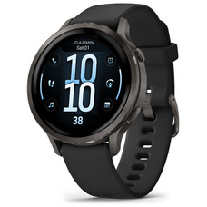 Garmin Venu 4 3,05 cm (1.2") AMOLED 41 mm Digital 390 x 390 Pixeles Pantalla t&Atilde;&iexcl;ctil Negro Wifi GPS (sat&Atilde;&copy;lite)