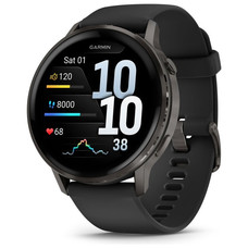 Garmin Venu 4 3,56 cm (1.4") AMOLED 45 mm Digital 454 x 454 Pixeles Pantalla t&Atilde;&iexcl;ctil Negro Wifi GPS (sat&Atilde;&copy;lite)
