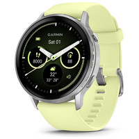 Garmin Venu 010-03014-02 Relojes inteligentes y deportivos 3,56 cm (1.4") AMOLED 45 mm Digital 454 x 454 Pixeles Pantalla t&Atilde;&iexcl;ctil Plata Wifi GPS (sat&Atilde;&copy;lite)