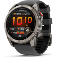 Garmin fenix 8 Pro 3,56 cm (1.4") AMOLED 51 mm Digital 454 x 454 Pixeles Pantalla t&Atilde;&iexcl;ctil Grafito, Titanio Wifi GPS (sat&Atilde;&copy;lite)