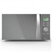 Cecotec 01544 microondas Plata Microondas con grill Encimera 30 L 1000 W
