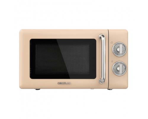 Cecotec 01704 microondas Beige Solo microondas Encimera 20 L 700 W