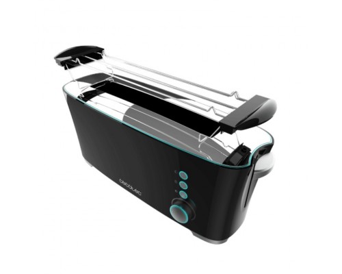 Cecotec 02185 tostadora 7 2 rebanada(s) 1000 W Negro