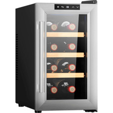 Cecotec 02708 enfriador de vino Nevera de vino termoeléctrico Independiente Acero inoxidable 8 botella(s) Cecotec 02708 enfriador de vino Nevera de vino termoeléctrico Independiente Acero inoxidable 8 botella(s)