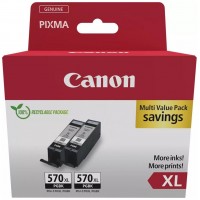 Pack cartucho tinta canon pgi - 570xl negro