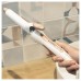 Cecotec Bamba SurfCare Curly Rizador de pelo Caliente Plata, Blanco