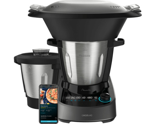 Cecotec Mambo 11090 Habana 1600 W 3,3 L Negro, Acero inoxidable