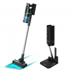 Cecotec Conga Rockstar 10000 Nebula Station 2-in-1 stick vacuum Corriente alterna Secar Sin bolsa 3 L 450 W Negro, Acero inoxidable