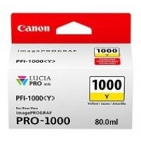 Cartucho canon pfi - 1000y amarillo pro - 1000