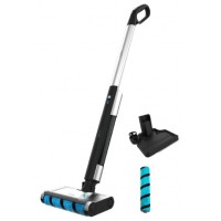 Cecotec FreeGo Wash Mopa el&Atilde;&copy;ctrica Bater&Atilde;&shy;a Seca y h&Atilde;&ordm;meda Sin bolsa 40 W Negro, Azul