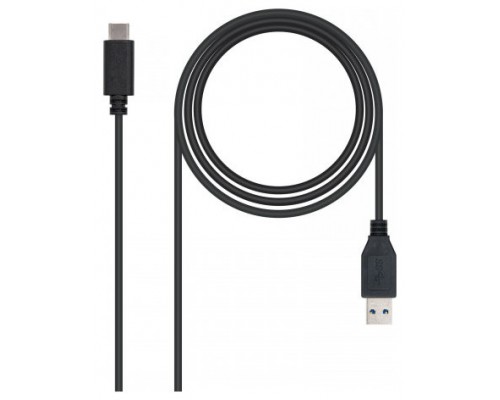 Nanocable Cable USB 3.1 Gen2 10Gbps3A USB-C/M-A/M