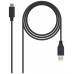 Nanocable Cable USB 3.1 Gen2 10Gbps3A USB-C/M-A/M