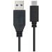 Nanocable Cable USB 3.1 Gen2 10Gbps3A USB-C/M-A/M