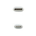 CABLE USB NANO CABLE LIGTHNING A USB-C 1.0M BLANCO