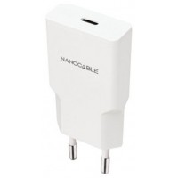 Nanocable Cargador USB-C/PD 20W   Blanco