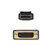 Nanocable Cable Conversor DP a DVI  2 M Negro