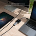 Nanocable Conversor USB-C/M a HDMI/H Negro 15cm