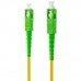 Nanocable Cable fibra SC/APC LSZH Amarillo 10m Nanocable Cable fibra SC/APC LSZH Amarillo 10m