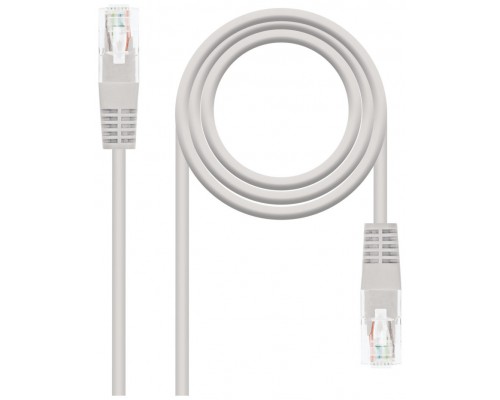 Nanocable Latiguillo Categoria 6 UTP 1 M Gris