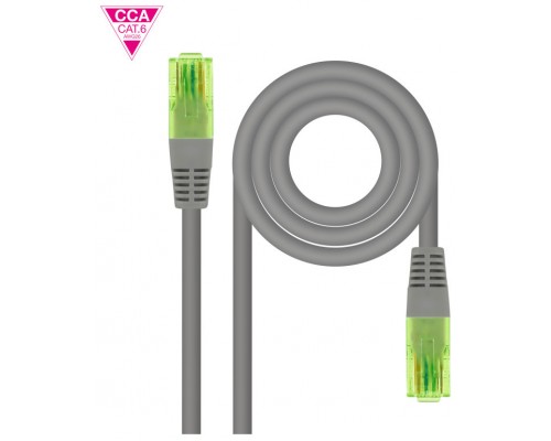 Nanocable Cable RJ45 Cat.6 UTP AWG26 CCA 5m