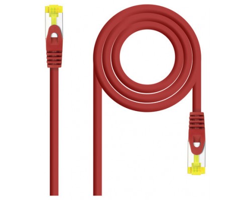 Nanocable Latiguillo Cat. 6A LSZH/SFTP 2M Rojo