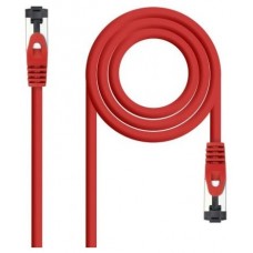 Nanocable Cable red Cat. 8.1 2GHZ SSTP Rojo 1m