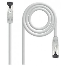 Nanocable Cable red Cat. 8.1 2GHZ SSTP Gris 1m