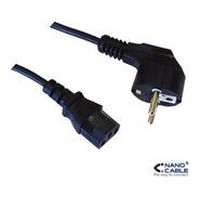 Nanocable Cable alim. CPU, CEE7/M-C13/H, negro, 5m Nanocable Cable alim. CPU, CEE7/M-C13/H, negro, 5m