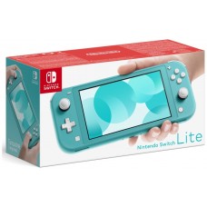 Consola nintendo switch lite azul turquesa