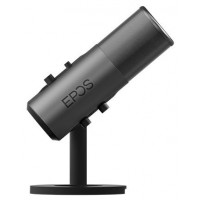 Microfono streaming epos b20 gris usb