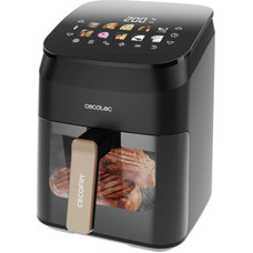 Cecotec Cecofry&Grill Smokin" 4500 Sencillo 4,5 L 1900 W Freidora de aire caliente Negro, Marrón Cecotec Cecofry&Grill Smokin" 4500 Sencillo 4,5 L 1900 W Freidora de aire caliente Negro, Marrón