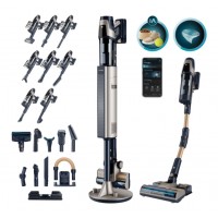 Cecotec Conga Rockstar 11500 Odyssey Station Connected IA Aspiradora escoba 2 en 1 BaterÃ­a Secar HEPA Sin bolsa 1,7 L 850 W Negro 5000 Ah