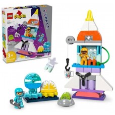 Lego duplo aventura en lanzadera espacial