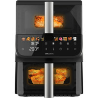 Cecotec Cecofry DuoLevel 10000 DuoSize Window Doble 10 L Independiente 2000 W Freidora de aire caliente Negro Cecotec Cecofry DuoLevel 10000 DuoSize Window Doble 10 L Independiente 2000 W Freidora de aire caliente Negro