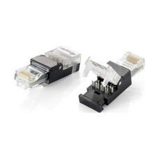 KIT 2 UNIDADES CONECTOR RJ45 EQUIP CAT5e TOOLFREE NO