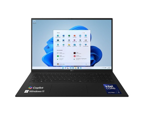 LG 17Z90T-G.AD8BB ordenador portatil Intel Core Ultra 7 255H Port&Atilde;&iexcl;til 43,2 cm (17") WQXGA 32 GB LPDDR5x-SDRAM 2 TB Unidad de disco duro Wi-Fi 7 (802.11be) Windows 11 Home Espa&Atilde;&plusmn;ol Negro