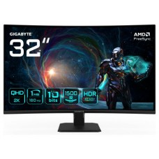 GIGABYTE GS32QCA LED display 80 cm (31.5") 2560 x 1440 Pixeles Quad HD Negro