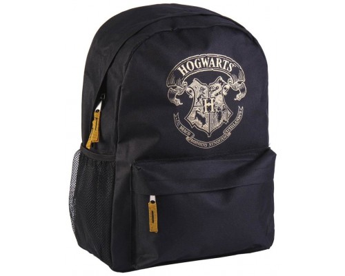 Mochila negra casual harry potter