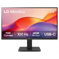LG 24U421A-B monitor 23.8" FHD 1xHDMI curvo