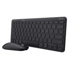 TECLADO Y MOUSE TRUST WIRELESS Y BLUETOOTH LYRA