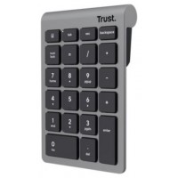 TECLADO NUMERICO TRUST XALAS SILVER WIRELESS 22 TECLAS