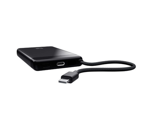POWERBANK TRUST FIERA 10000mAh COLOR NEGRO CABLE USB-C POWERBANK TRUST FIERA 10000mAh COLOR NEGRO CABLE USB-C