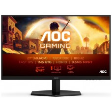AOC 27G42E Monitor 27" fIPS FHD LCD 180Mz Negro AOC 27G42E Monitor 27" fIPS FHD LCD 180Mz Negro