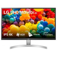 LG 27UL500P-W pantalla para PC 68,6 cm (27") 3840 x 2160 Pixeles 4K Ultra HD LED Plata
