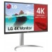 LG 27UP550P-W pantalla para PC 68,6 cm (27") 3840 x 2160 Pixeles 4K Ultra HD Plata, Blanco