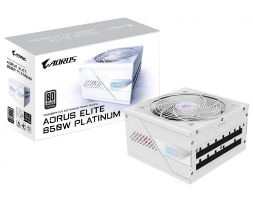 GIGABYTE AORUS ELITE P850W ICE unidad de fuente de alimentaciÃ³n 850 W 20+4 pin ATX Blanco