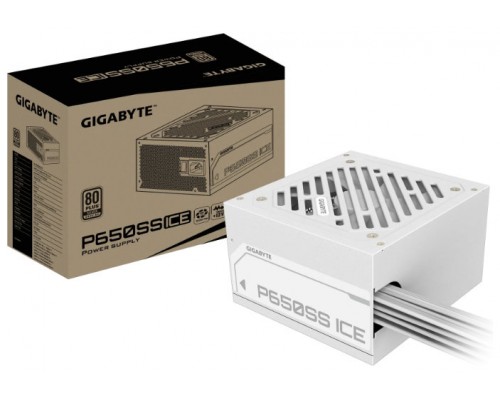 GIGABYTE P650SS ICE unidad de fuente de alimentaciÃ³n 650 W 20+4 pin ATX Blanco
